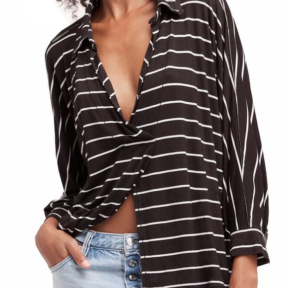 We The Free Can't Fool Me Stripe Top Size … - Picture 1 of 8